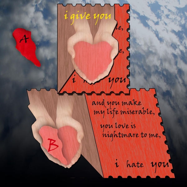 Creation of i hate you : Step 9